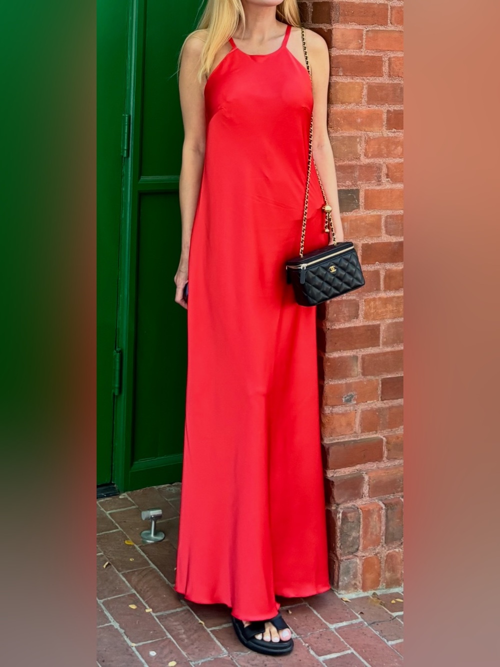 Red Maxi dress - Classic Women's Dress